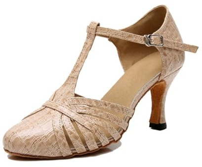 MGM-Joymod dam pumps T-rem balsal latin moderna dansskor avslutningsbal bröllop festskor