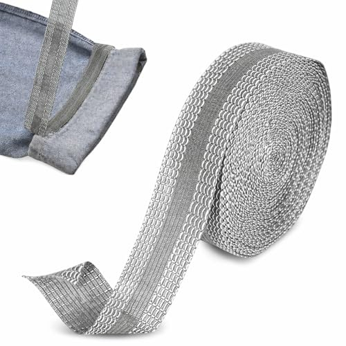Compatible with Wonderweb Hemming Tape Extra Strong 5m Hem Tape for Trousers Trouser Hemming Tape Iron on Hemming Tape for Curtains Sewing Pants Trousers Skirts Clothes (2.5cm Wide)