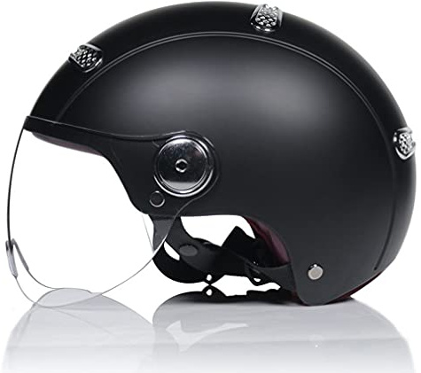 Fahrradhelm, Leichter Fahrradhelm, verstellbare Mountainbike-Helme für Erwachsene, 18 Belüftungsöffnungen mit verstellbarem Riemen, abnehmbares Visier für Herren Damen B,XXL=(63-64CM)