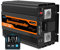 EDECOA Wechselrichter 12v auf 230v Reine Sinus Spannungswandler 3500W und LCD-Bildschirm mit Fernbedienung 2X USB für Wohnmobil solaranlage Power Inverter (Neuer Fernbediener)