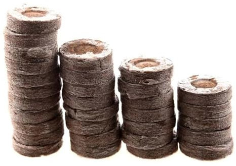 110 Pcs Professional Peat Pellets Plant Starting Soil Block Jiffy Seedling Plugs Environmental Garden Nursery