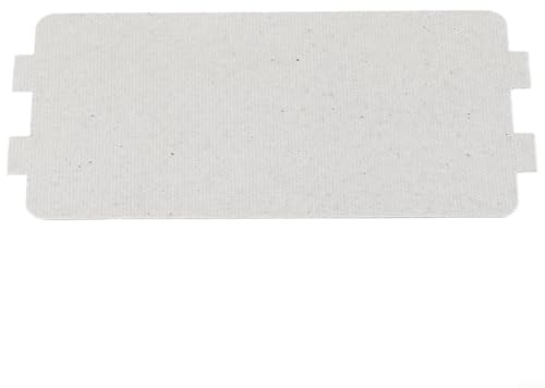Honseadek Piastra di copertura per guida d'onda in mica per forno a microonde, scudo isolante in mica resistente al calore, per protezione della cavità del forno a microonde, 11,6 x 6,5 C