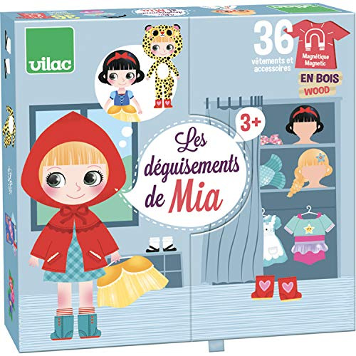 Vilac -Les déguisements de MIA Accessori per Bambola Fashion, Multicolore (2802)