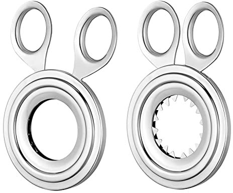 HDYS Lot de 2 coupe-œufs à la coque - Ustensiles de cuisine durables et pratiques