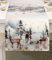 Weihnachten Bäume Schneeflocken Rentier Tischläufer, Waschbar Saisonnal Winter Küche Tisch Dekoration Drinnen Urlaub Party Dekor Tischdekoration 40x140 cm