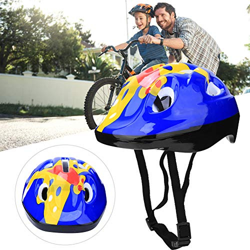 Helmetcling de Casco para Niños Helme Helme de Espuma Oscuro Balance de Patinaje Scooter Sports Sports Protective Helmet du Nuestro Casco Kid Hole Mantiene la Cabeza Aún Más Caliente Que los