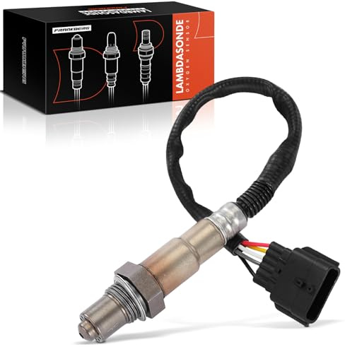 Frankberg Capteur d'Oxygène Sonde Lambda 5-Pôles Compatible avec Qashqai II SUV J11 J11 Dokker MPV KE Clio IV BH Megan.e III Grandtour KZ0/1 Citan Tourer W415 Classe C Remplacer# LSUADV
