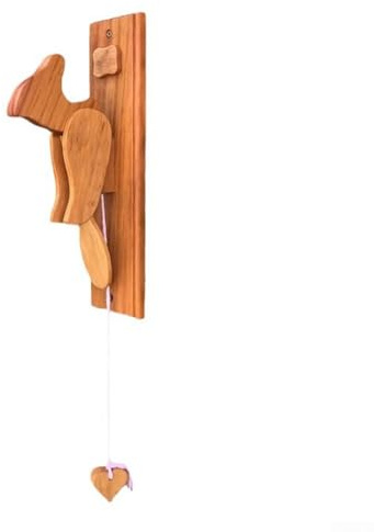 Türklopfer aus Holz, Vogel-Türklopfer, niedliche Tier-Türklingel mit skurrilem Design für Haustür, Heimdekoration, Gelb, 1 Stück
