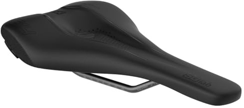 SQlab Selle 614 ERGOWAVE Active 2.1, Selle de vélo Gravel, Selle de vélo pour Femmes et Hommes, Unisexe, en Noir