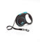 flexi® Black Design S Belt 5 m Black/Blue Roll Lead for Dogs up to 15 kg