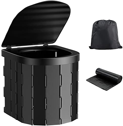 WYJRO Toilette da Campeggio Portatile,Viaggio Campeggio WC Toilette,WC Chimico da Campeggio Toilette da Campeggio Portatile Toilette da Viaggio Rimovibile per Donna Incinta Anziana