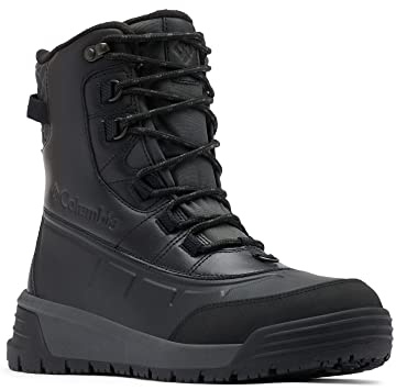 Columbia Bugaboot Celsius, Stivali da neve Uomo, Black/Shark 2024 , 44.5 EU