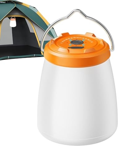 Ahuuen Linterna de Camping, Lámpara LED Para Tienda Con 3 Modos, Lámpara LED Recargable con 20 Horas de Autonomía para Senderismo Exteriores y Cortes de Luz