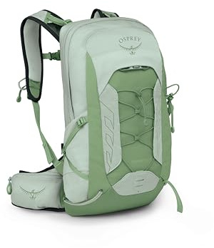 Osprey Tempest 11L Women's Lightweight Hiking Backpack - Small Daypack for Travel & Camping, Frosty Mint Green/Botanica