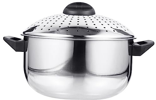 Alipis Pentola Acciaio Inossidabile per Noodles Scolapasta con Design