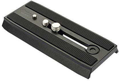 Cayer QR120 Universal QR Plate Replacement with 1/4 inch and 3/8 inch Mounting Screws for k3 K6 H6 K10 Fluid Head