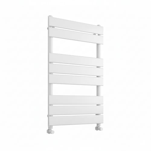 Greened House Richmond Heated Towel Rail White 400mm W x 800mm H