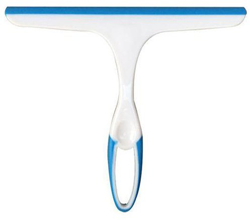 Bluelans® Window Squeegee Glass Cleaning Wiper Rubber Blade Shower Screen Washer (Random Color)