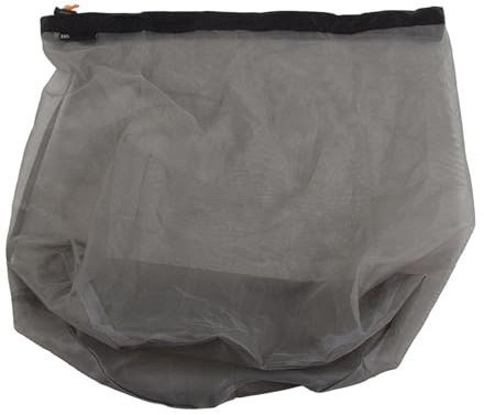 Drawstring Storage Bag, Breathable Portable Mesh Organiser for Camping Travel Beach Sports