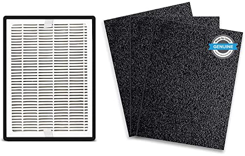LEVOIT LV-H126 Filtro di ricambio per purificatore d'aria, filtro HEPA, filtro ai carboni attivi ad alta efficienza, 3 prefiltri aggiuntivi, LV-H126-RF, nero