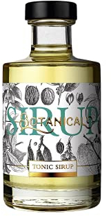 WAJOS Botanical Tonic Sirup 200ml | Sirup zum Mixen von Tonic Water, alkoholfreien Cocktails & klassischem Gin Tonic | Für Gin Fans | Zitrus & Wacholder