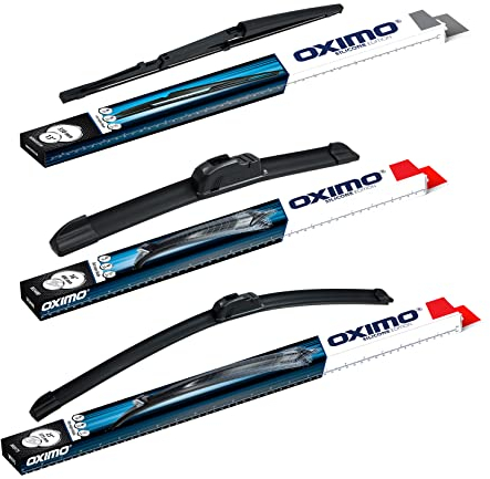 Ferroz Export Ersatz für Fiat Panda II 09.2003-12.2012 SCHEIBENWISCHER Wischblatt VORNE + HINTEN