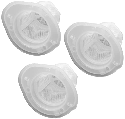 vhbw set da 3x filtro compatibile con Black & Decker Dustbuster DVJ325BFS-QW aspirapolvere a mano - unità filtrante