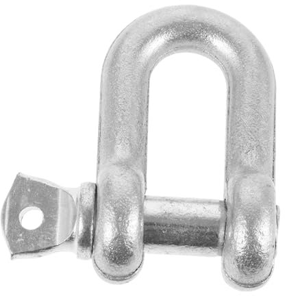 GLEAVI Galvanisierter -schäkel Hochfester Towing Schäkelring Robuste Abschleppzubehör Für Lasten Benutzerfreundliches Werkzeug Für Erhöhte Effizienz