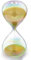 SuLiao Sanduhr 60 Minuten, Gold Hourglass Sand Timer 1 Stunde, Die Bunten Gläser Großes Sandglas, Große Sanduhr 60 Minuten für Kinder, Zuhause, Schreibtisch, Bürodekoration, Klassenzimmer