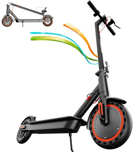 Trottinette Electrique Adulte antivol Ultra Legere Autonomie 35km Trotinette Électrique Pliable 25KM/H 350W Batterie 280.8Wh pneus nid d'abeille increvables APP déverrouillée Scooter Electrique Adulte
