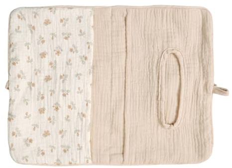Sac de rangement en coton à suspendre pour berceau de bébé en tissu doux pour un entretien doux et facile