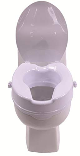Antar AT51202 Toilettensitzerhöhung mit Deckel, 15 cm Größe, 1400 g