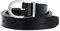 Calvin Klein Damen Gürtel Ck Must Metal Loop 2.5 cm Ledergürtel, Schwarz (Ck Black), 90 cm