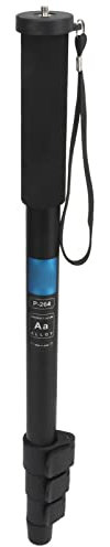 Monopié de Cámara de 59 Pulgadas, monopié Portátil de Alta Resistencia, Palo Unipod de Aluminio para Fotografía con Tornillos de Conversión de 1/4 Pulgadas y 3/8 Pulgadas