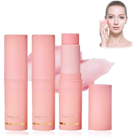 Elveur Collagen Renewal Balm, Elveur Collagen Stick, Elveur Collagen Renewal Skin Stick, Hydrating Facial Moisturizer Multi Balm Stick, Wrinkle Bounce Multi Balm (3pcs)