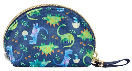 Itzy Ritzy Everything Storage Pouch, Zipper with Snap Handle (Dinosaur)
