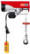 Treuil électrique - Treuil électrique - 800 kg - Hauteur de levage 12 m - Treuil moteur - Palan à chaîne avec télécommande par câble