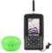 HUIOP Ecoscandaglio Portatile Wireless Design con Schermo a Colori LED da 2,6 Pollici Ideale per la Pesca a Lunga Distanza Intervallo di profondità di rilevamento ad Alta luminosità 2,6-160 Piedi 90°