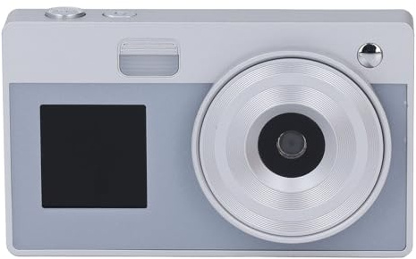 Digitalkamera 1080P 48MP 16x Zoom Dual Screen Anti Shake Selfie-läge Bärbar Kompaktkamera för Dagliga Resor (32 GB)