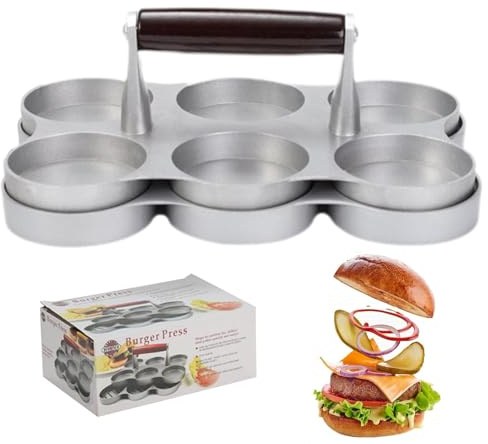 máquina para hacer hamburguesas de ternera - Máquina para hacer hamburguesas - Prensa para hamburguesas, prensa para hamburguesas, prensa para hamburguesas rellenas Molde para hamburguesas