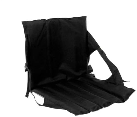 Coussin de siège de Stade avec Dossier | Coussin de Chaise de Stade Pliable, Dossier de pêche pour Bureau, Concert, Plage, événements Sportifs, Voyages en