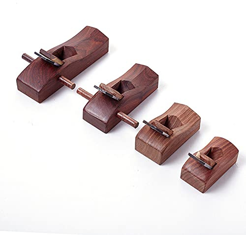 KFGISD, 1 pialla for falegname in mogano fai da te con manico, 55 mm/68 mm/98 mm/120 mm, mini pialla for falegnameria,Pialla a mano(68mm)