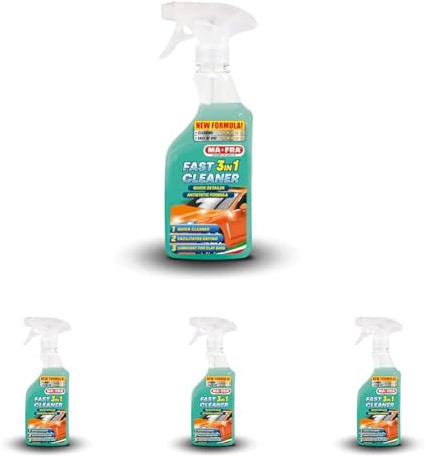 MAFRA, Fast Cleaner 3in1, Quick Detailer & Clay Lube, Pulitore Rapido Lucidante e Lubrificante per Claybar, Elimina Sporco Superficiale e Guano di Volatili, Effetto Anti Pioggia e Anti Impronta 500ml