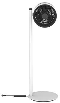 Boneco F230 Pedestal Fan Air Circulator, Powerful Home Cooling Fan, Silent Operation, Stand-Up Floor Fan with Adjustable Height, Ideal for Bedroom and Home Improvement, Powerful Airflow (White)
