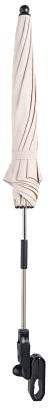 TWISTSHAKE Sonnenschirm UPF 50+ für Tour Kinderwagen, Beige