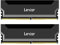 Lexar Hades OC RAM DDR4 16Go Kit (2x8Go) 3600 MHz, DRAM 288-Pin U-DIMM PC Mémoire RAM, Gaming Mémoire de Bureau, JEDEC / XMP 2.0 Memoire Haute Performance (LD4BU008G-R3600AD0H)