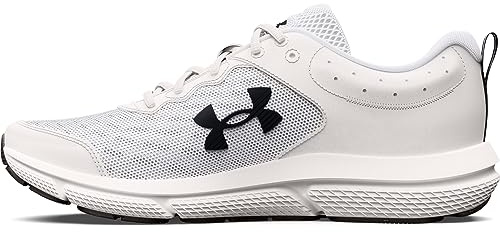 Under Armour Men's Charged Assert 10 Shoes, (102) White/Black/Black, 13 X-Wide