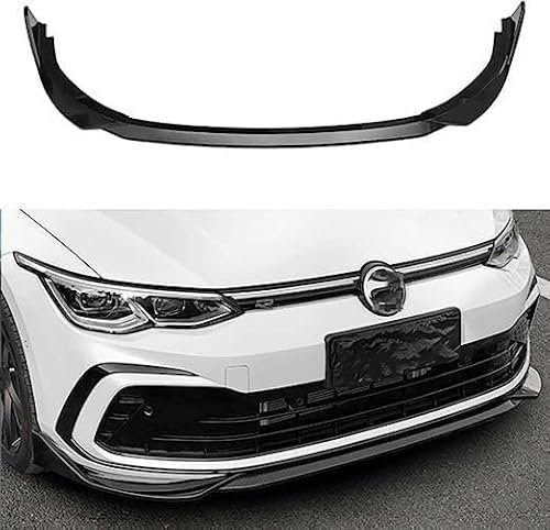VINAUD Auto Paraurti Anteriore Labbro Spoiler per VW Golf 8 MK8 GTI GTD GTE R-Line TSI TDI 2020-2022 Frontali Spoiler Lip Auto Carrozzeria Styling.
