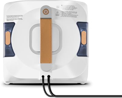 Dual Spray Fensterputzroboter, Dual Side Spray Fensterreinigungsroboter mit 110ml ml Dual Tank, Intelligenter Fenstersauger für Innen/Außen Hochhausfenster, Neuer Nasswischmodus (YW703)