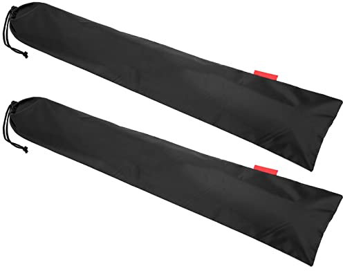 Borsa per Il Trasporto del Palo della Tenda da 2 Pezzi, Borsa per Il Trasporto del Palo della Tenda Multifunzionale Portatile Borsa per Accessori da Campeggio per Esterni